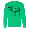 Heavy Cotton 100% Cotton Long Sleeve T Shirt Thumbnail