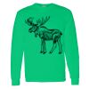 Heavy Cotton 100% Cotton Long Sleeve T Shirt Thumbnail