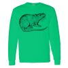 Heavy Cotton 100% Cotton Long Sleeve T Shirt Thumbnail