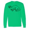 Heavy Cotton 100% Cotton Long Sleeve T Shirt Thumbnail