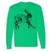 Heavy Cotton 100% Cotton Long Sleeve T Shirt Thumbnail