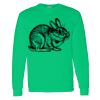 Heavy Cotton 100% Cotton Long Sleeve T Shirt Thumbnail