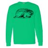 Heavy Cotton 100% Cotton Long Sleeve T Shirt Thumbnail