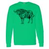 Heavy Cotton 100% Cotton Long Sleeve T Shirt Thumbnail