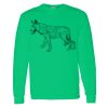 Heavy Cotton 100% Cotton Long Sleeve T Shirt Thumbnail