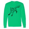 Heavy Cotton 100% Cotton Long Sleeve T Shirt Thumbnail