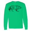 Heavy Cotton 100% Cotton Long Sleeve T Shirt Thumbnail