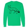 Heavy Cotton 100% Cotton Long Sleeve T Shirt Thumbnail