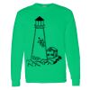 Heavy Cotton 100% Cotton Long Sleeve T Shirt Thumbnail