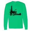 Heavy Cotton 100% Cotton Long Sleeve T Shirt Thumbnail