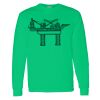 Heavy Cotton 100% Cotton Long Sleeve T Shirt Thumbnail