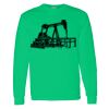 Heavy Cotton 100% Cotton Long Sleeve T Shirt Thumbnail