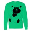 Heavy Cotton 100% Cotton Long Sleeve T Shirt Thumbnail