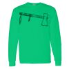 Heavy Cotton 100% Cotton Long Sleeve T Shirt Thumbnail