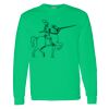 Heavy Cotton 100% Cotton Long Sleeve T Shirt Thumbnail