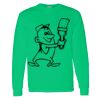 Heavy Cotton 100% Cotton Long Sleeve T Shirt Thumbnail