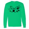 Heavy Cotton 100% Cotton Long Sleeve T Shirt Thumbnail