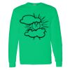 Heavy Cotton 100% Cotton Long Sleeve T Shirt Thumbnail