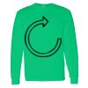 Heavy Cotton 100% Cotton Long Sleeve T Shirt Thumbnail