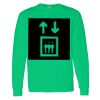 Heavy Cotton 100% Cotton Long Sleeve T Shirt Thumbnail