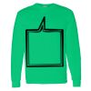 Heavy Cotton 100% Cotton Long Sleeve T Shirt Thumbnail