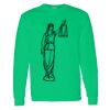 Heavy Cotton 100% Cotton Long Sleeve T Shirt Thumbnail