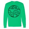 Heavy Cotton 100% Cotton Long Sleeve T Shirt Thumbnail