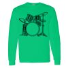 Heavy Cotton 100% Cotton Long Sleeve T Shirt Thumbnail