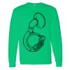 Heavy Cotton 100% Cotton Long Sleeve T Shirt Thumbnail