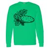 Heavy Cotton 100% Cotton Long Sleeve T Shirt Thumbnail