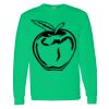 Heavy Cotton 100% Cotton Long Sleeve T Shirt Thumbnail