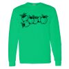 Heavy Cotton 100% Cotton Long Sleeve T Shirt Thumbnail