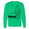 Heavy Cotton 100% Cotton Long Sleeve T Shirt Thumbnail