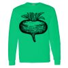 Heavy Cotton 100% Cotton Long Sleeve T Shirt Thumbnail