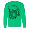 Heavy Cotton 100% Cotton Long Sleeve T Shirt Thumbnail