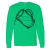 Heavy Cotton 100% Cotton Long Sleeve T Shirt Thumbnail