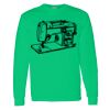 Heavy Cotton 100% Cotton Long Sleeve T Shirt Thumbnail