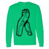 Heavy Cotton 100% Cotton Long Sleeve T Shirt Thumbnail