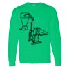 Heavy Cotton 100% Cotton Long Sleeve T Shirt Thumbnail