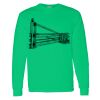 Heavy Cotton 100% Cotton Long Sleeve T Shirt Thumbnail