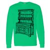 Heavy Cotton 100% Cotton Long Sleeve T Shirt Thumbnail