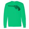 Heavy Cotton 100% Cotton Long Sleeve T Shirt Thumbnail