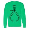 Heavy Cotton 100% Cotton Long Sleeve T Shirt Thumbnail