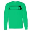 Heavy Cotton 100% Cotton Long Sleeve T Shirt Thumbnail