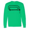 Heavy Cotton 100% Cotton Long Sleeve T Shirt Thumbnail