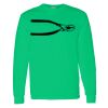 Heavy Cotton 100% Cotton Long Sleeve T Shirt Thumbnail