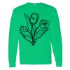 Heavy Cotton 100% Cotton Long Sleeve T Shirt Thumbnail