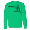 Heavy Cotton 100% Cotton Long Sleeve T Shirt Thumbnail