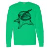 Heavy Cotton 100% Cotton Long Sleeve T Shirt Thumbnail