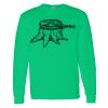 Heavy Cotton 100% Cotton Long Sleeve T Shirt Thumbnail